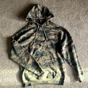 Camo Tito’s handmade vodka sweatshirt